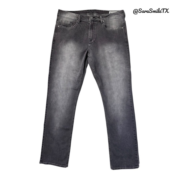 BUFFALO DAVID BITTON Driven-X Basic Straight Stretch Big & Tall Jeans - 36 x 34 - Picture 1 of 8